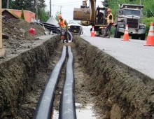 Hoonah Heat Recovery Underground Piping