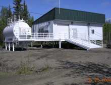 Stevens Power Plant Exterior